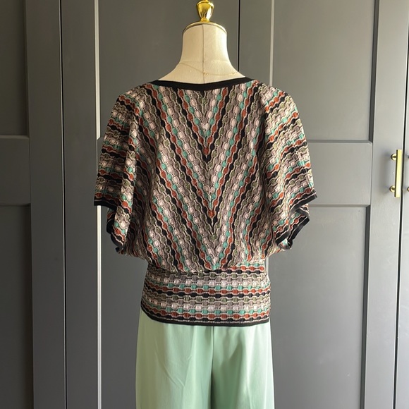 Vintage jewl tone Missoni Sweater - Picture 6 of 8